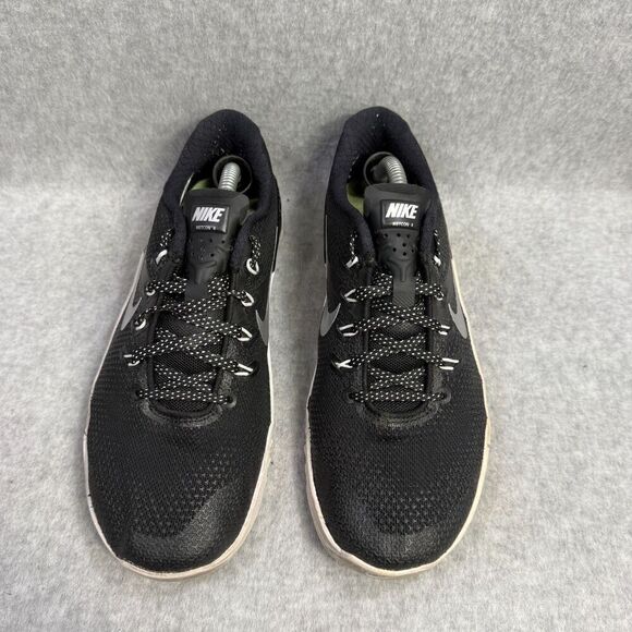 Nike Shoes Womens 6 Metcon 4 Black Athletic Crossfit Running Sneakers 924593-001 - Picture 3 of 9